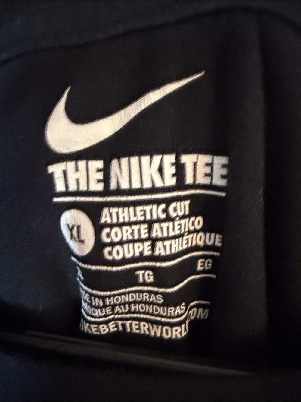 Nike Men’s Black T-Shirt with Neon Yellow Swoosh and LAS VEGAS Print - Picture 3 of 4